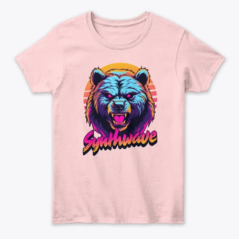 Synthwave Bear