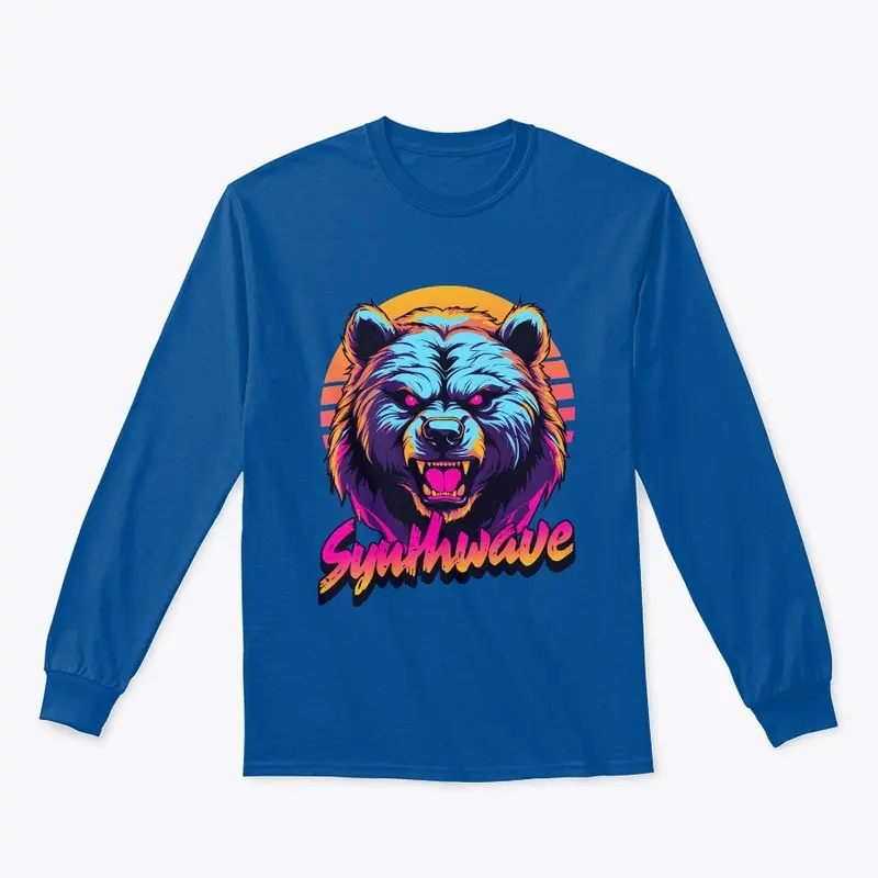 Synthwave Bear