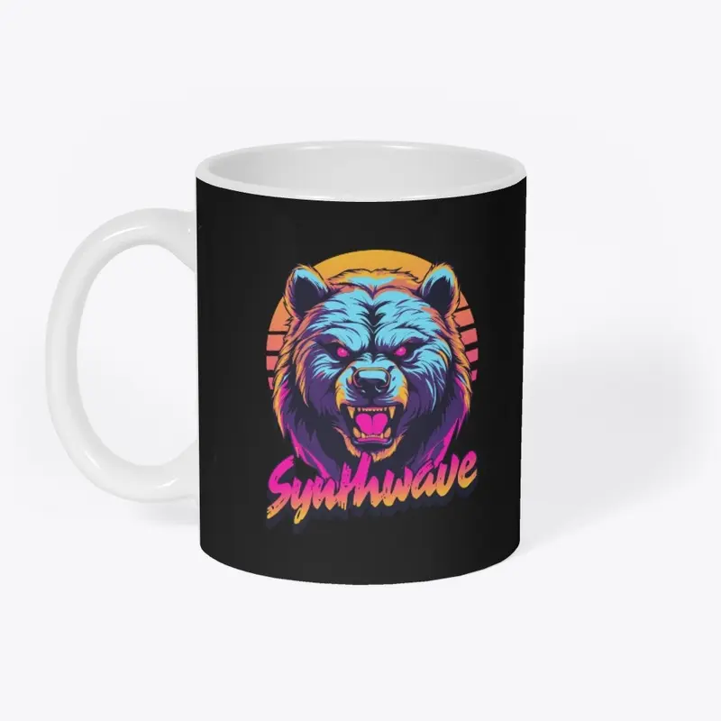 Synthwave Bear